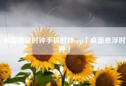 桌面悬浮时钟手机时钟app「桌面悬浮时钟」