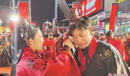 四对台湾新人在长沙体验“大汉婚典”
