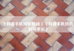 飞利浦手机待机时间（飞利浦手机待机时间多长）
