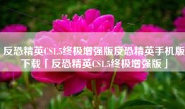 反恐精英CS1.5终极增强版反恐精英手机版下载「反恐精英CS1.5终极增强版」