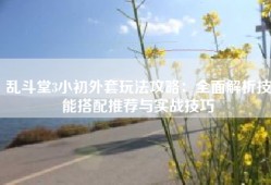 乱斗堂3小初外套玩法攻略：全面解析技能搭配推荐与实战技巧