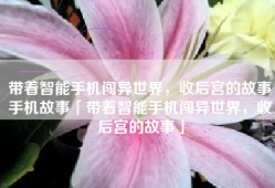带着智能手机闯异世界，收后宫的故事手机故事「带着智能手机闯异世界，收后宫的故事」