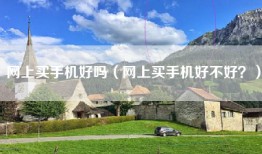 网上买手机好吗（网上买手机好不好？）