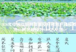 2020年中国互联网发展及应用用户规模概况：网民规模为9.89亿人[图]