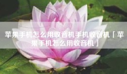 苹果手机怎么用收音机手机收音机「苹果手机怎么用收音机」