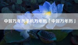 中智万年历手机万年历「中智万年历」
