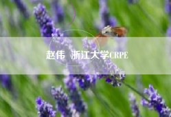 赵伟  浙江大学CRPE