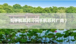 5g手机芯片（5G手机芯片厂商）