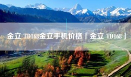 金立 TD168金立手机价格「金立 TD168」