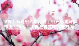 飞机上有充电的地方吗手机充电器可以带上飞机吗「飞机上有充电的地方吗」