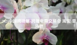 2025中国跨境展-跨境电商交易会 淘宝 亚马逊