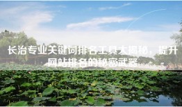 长治专业关键词排名工具大揭秘，提升网站排名的秘密武器
