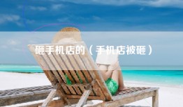 砸手机店的（手机店被砸）