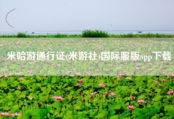 米哈游通行证(米游社)国际服版app下载