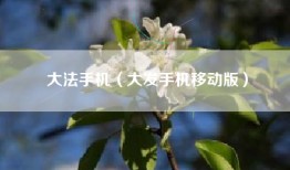 大法手机（大发手机移动版）