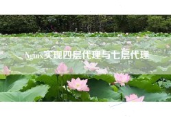 Nginx实现四层代理与七层代理