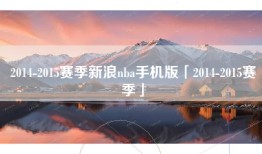 2014-2015赛季新浪nba手机版「2014-2015赛季」