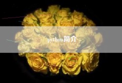 python简介