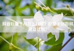 抖音巨量千川怎么投放？巨量千川如何建立计划？