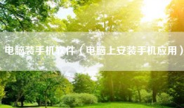 电脑装手机软件（电脑上安装手机应用）