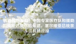 钢铁般的友谊！中国专家医疗队和援助物资抵达贝尔格莱德，塞尔维亚总统亲往机场迎接