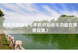 手机识别音乐（手机识别音乐功能在哪里设置）