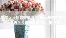 首页＞《制霸好莱坞》  第458章晋江手机「首页＞《制霸好莱坞》  第458章」