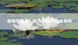 邮箱收集篇 - 邮件营销(EDM)全解析