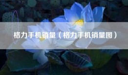 格力手机销量（格力手机销量图）
