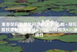 重参架构的量化问题解决了 ｜ 粗+细粒度权重划分量化让RepVGG-A1仅损失0.3%准确性