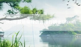 2020年最新编程语言排行榜出炉TIOBE