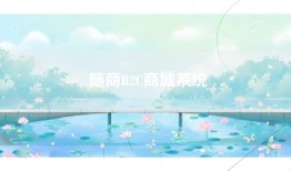 随商B2C商城系统