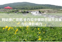 网站推广攻略,全方位步骤助您提升流量与品牌影响力