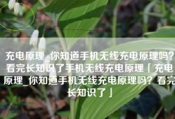 充电原理_你知道手机无线充电原理吗？看完长知识了手机无线充电原理「充电原理_你知道手机无线充电原理吗？看完长知识了」