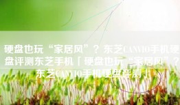 硬盘也玩“家居风”？东芝CANVIO手机硬盘评测东芝手机「硬盘也玩“家居风”？东芝CANVIO手机硬盘评测」