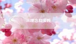 3R理念和实践