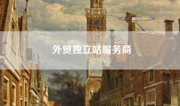 外贸独立站服务商