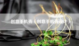 创意手机壳（创意手机壳设计）