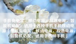 手机充电宝，移动电源，应急电源，智能机必配，适用于各种手机手机移动电源「手机充电宝，移动电源，应急电源，智能机必配，适用于各种手机」