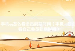 手机qq怎么看会员到期时间（手机qq怎么看自己会员到期时间）