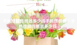 手机维修传感器多少钱手机传感器「手机维修传感器多少钱」