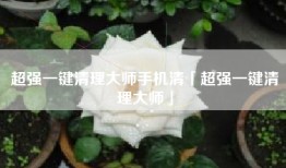 超强一键清理大师手机清「超强一键清理大师」