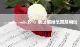 opengauss-odbc多host地址链接配置及测试