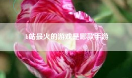b站最火的游戏是哪款手游