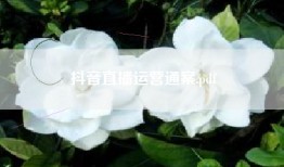 抖音直播运营通案.pdf