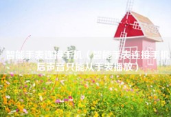 智能手表连接手机（智能手表连接手机后声音只能从手表播放）
