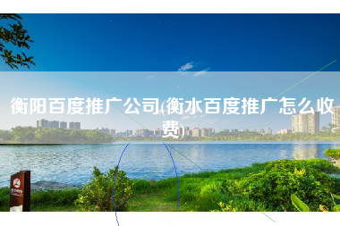 衡阳百度推广公司(衡水百度推广怎么收费)
