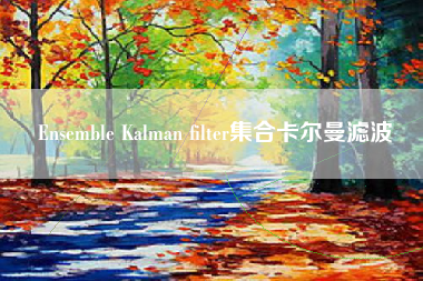 Ensemble Kalman filter集合卡尔曼滤波 Ensemble Kalman filter集合卡尔曼滤波