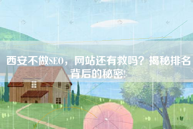 西安不做SEO，网站还有救吗？揭秘排名背后的秘密!