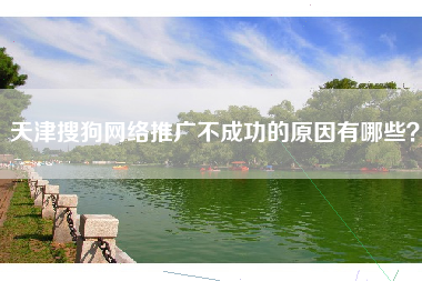 天津搜狗网络推广不成功的原因有哪些？